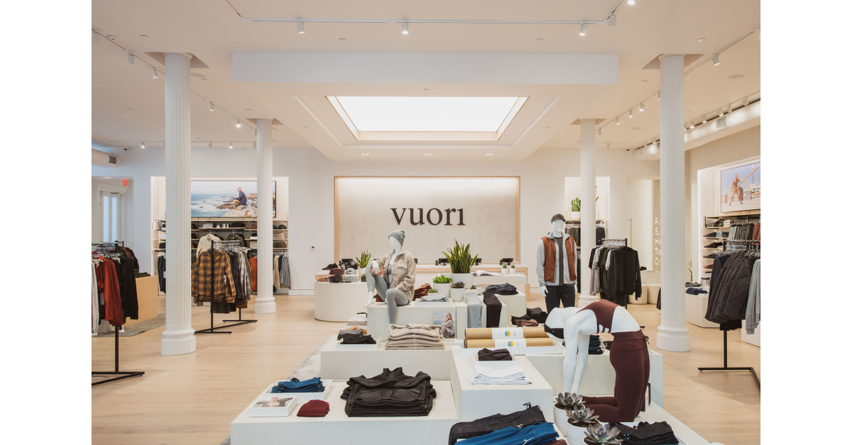 Vuori Announces Opening of New East Coast Flagship in SoHo