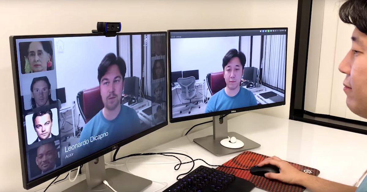 Pinscreen Real-Time DeepFake Demo