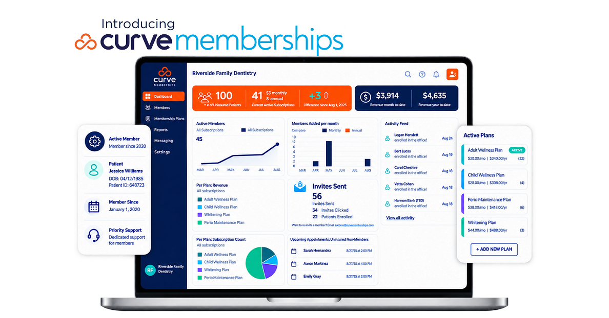 Curve Dental Introduces Curve Memberships