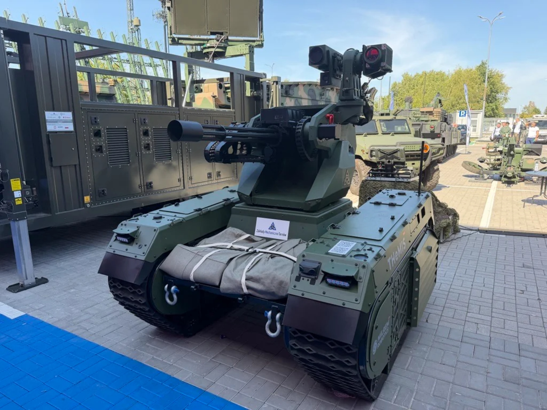 Milrem, Polish Arms Makers Collab on Armed Ground Drones