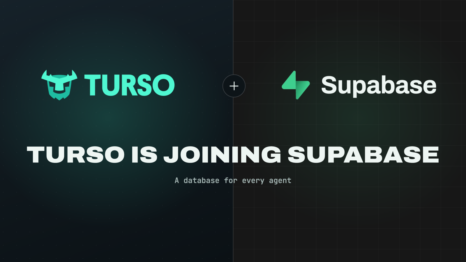Turso is joining Supabase to give every agent its own database