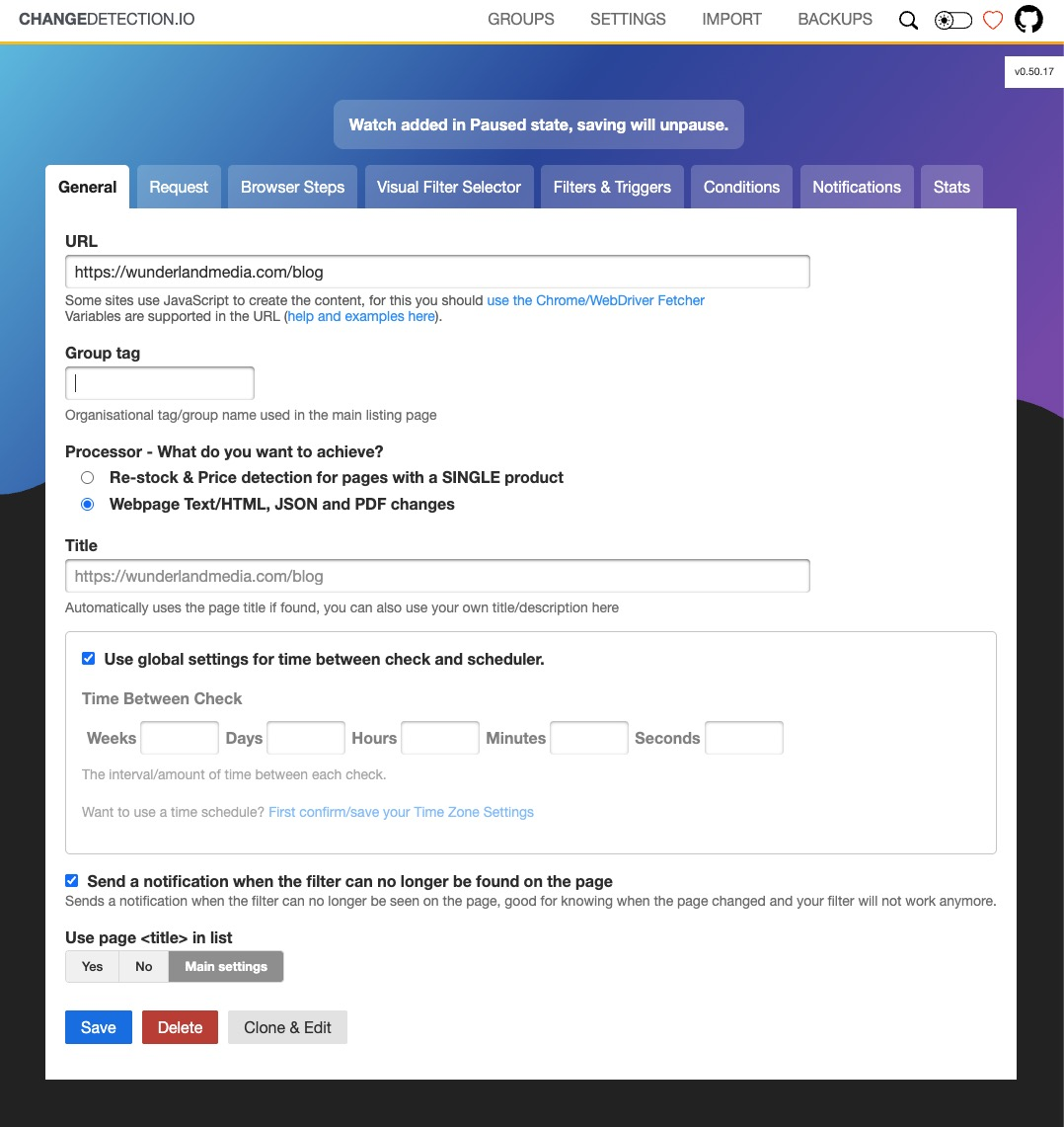 ChangeDetection.io: The Open-Source Tool That Saved Me From Manual Website Monitoring Hell