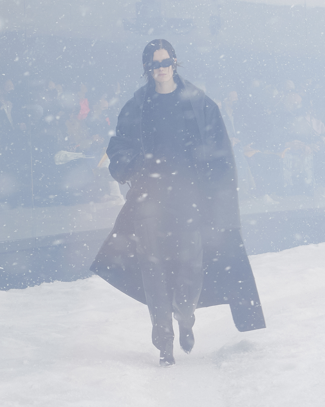 Mogu launched the new biomaterial EPHEA, as part of Balenciaga’s Winter 2022 runway show