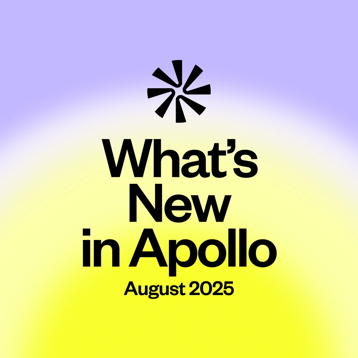 What is New in Apollo - Aug 2025