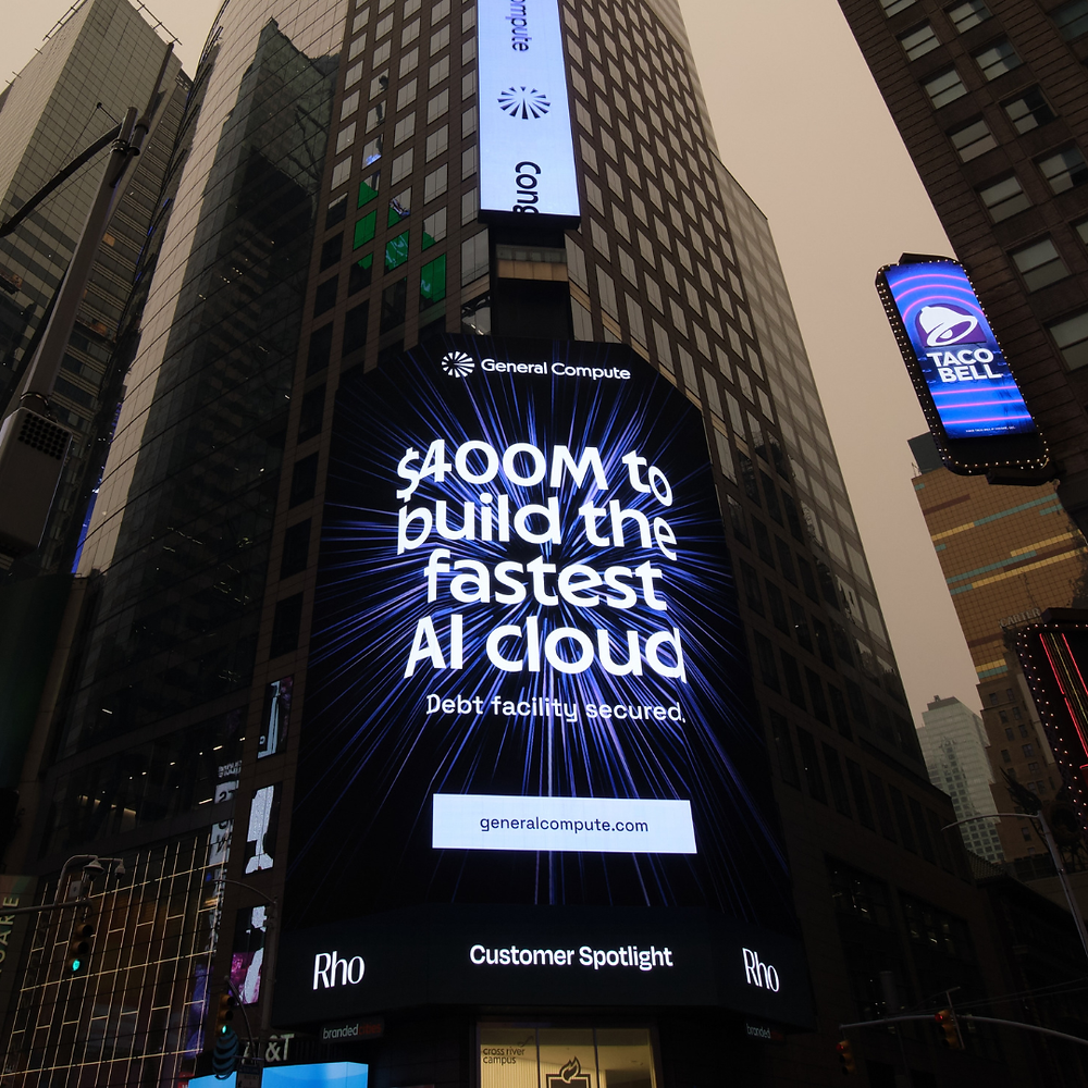 General Compute Secures Up to $400 Million in Debt to Scale the World's Fastest Inference Neocloud