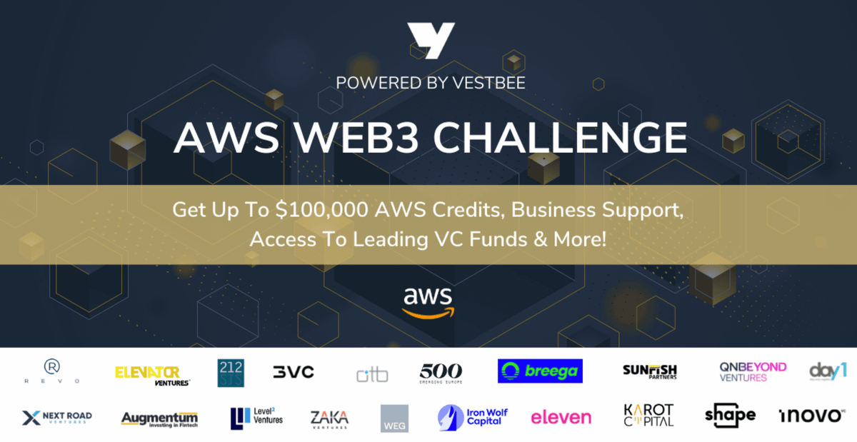 Vestbee Joins Forces with Amazon Web Services to Support Web3 Startups