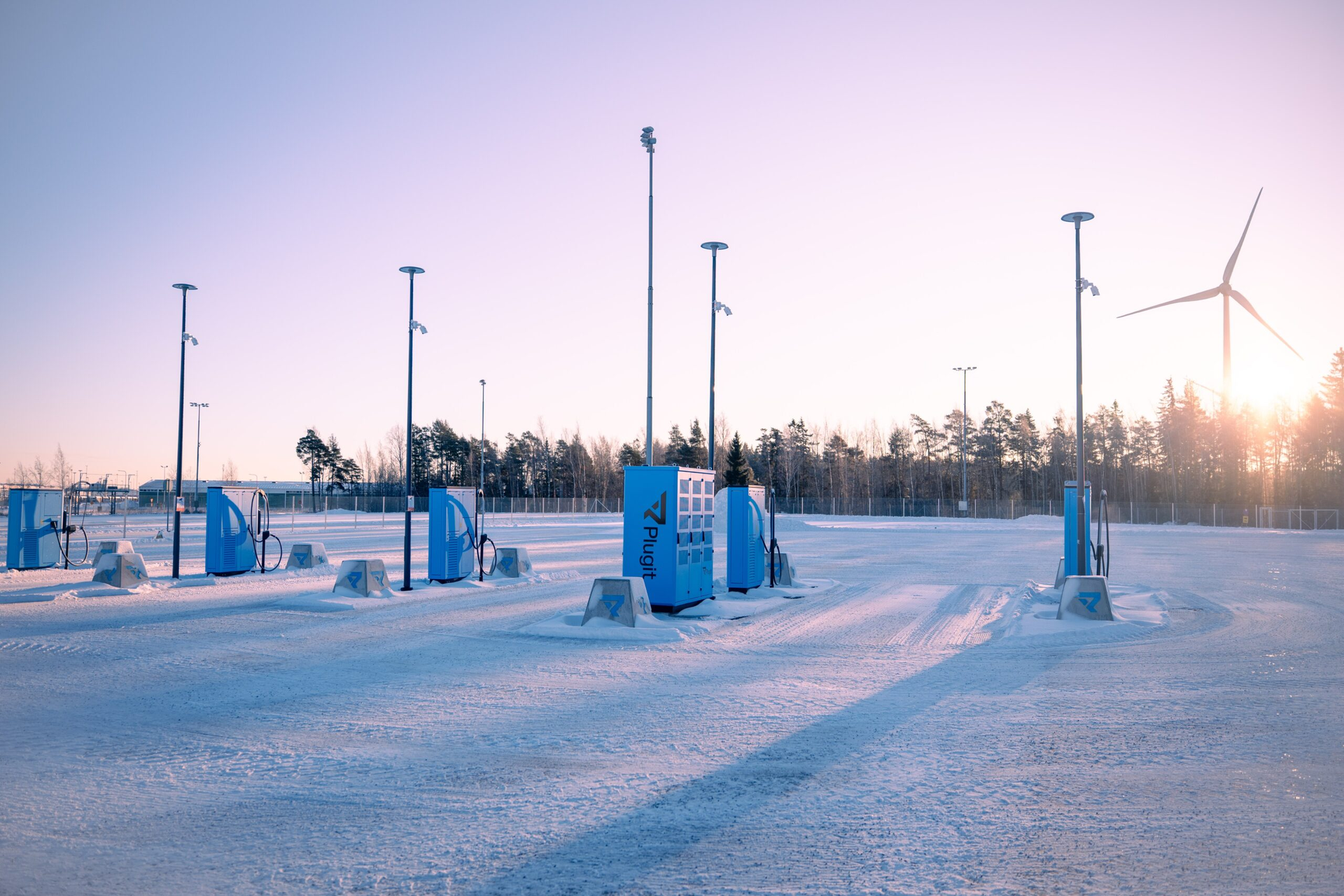 Our first public MCS charging station opened in Finland