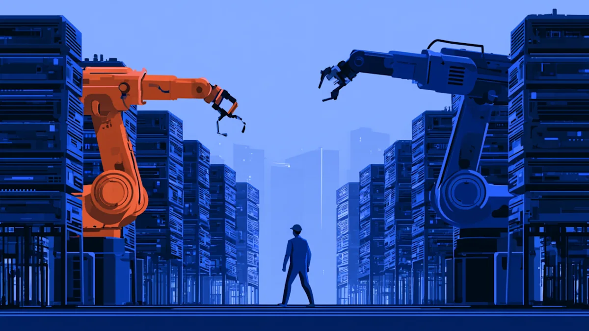Bright Machines says its new hybrid robot cell could help solve a major AI infrastructure bottleneck