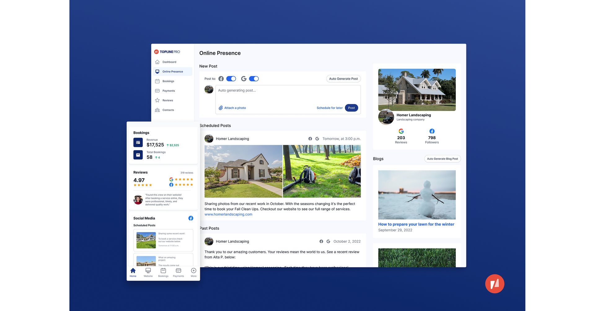 Topline Pro, the AI-Powered Shopify for Home Services, Announces $5M in Seed Funding