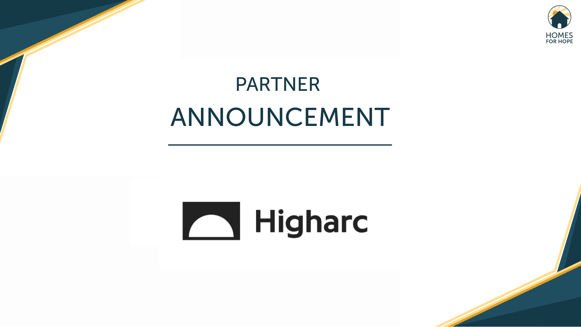Higharc Partnership Announcement