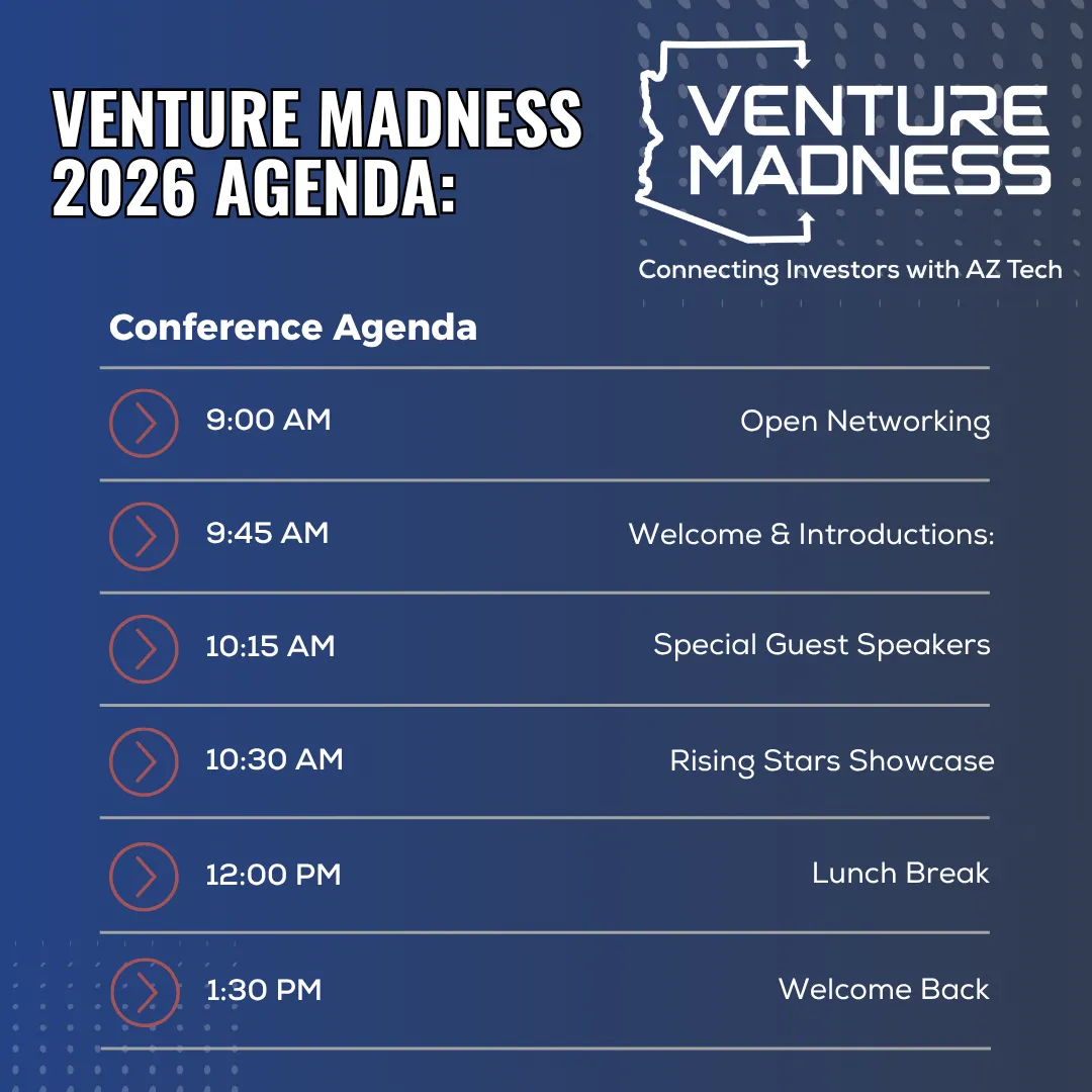 Venture Madness 2026 Agenda