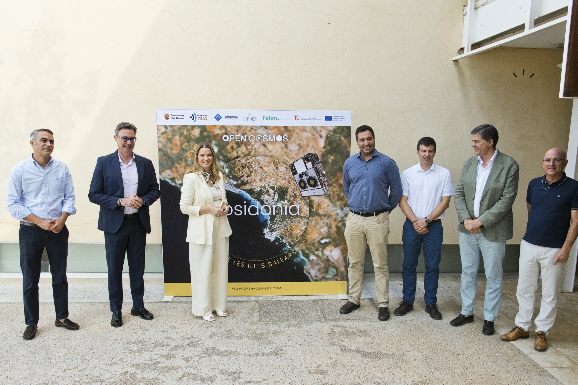 The Government of the Balearic Islands and Open Cosmos celebrate the launch into orbit of Posidonia, the first Balearic satellite