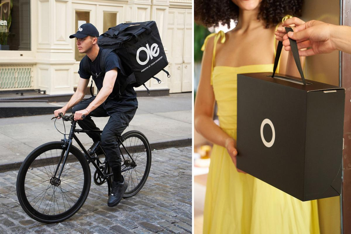 Fashion app Ole $5 delivers designer clothing in less than an hour
