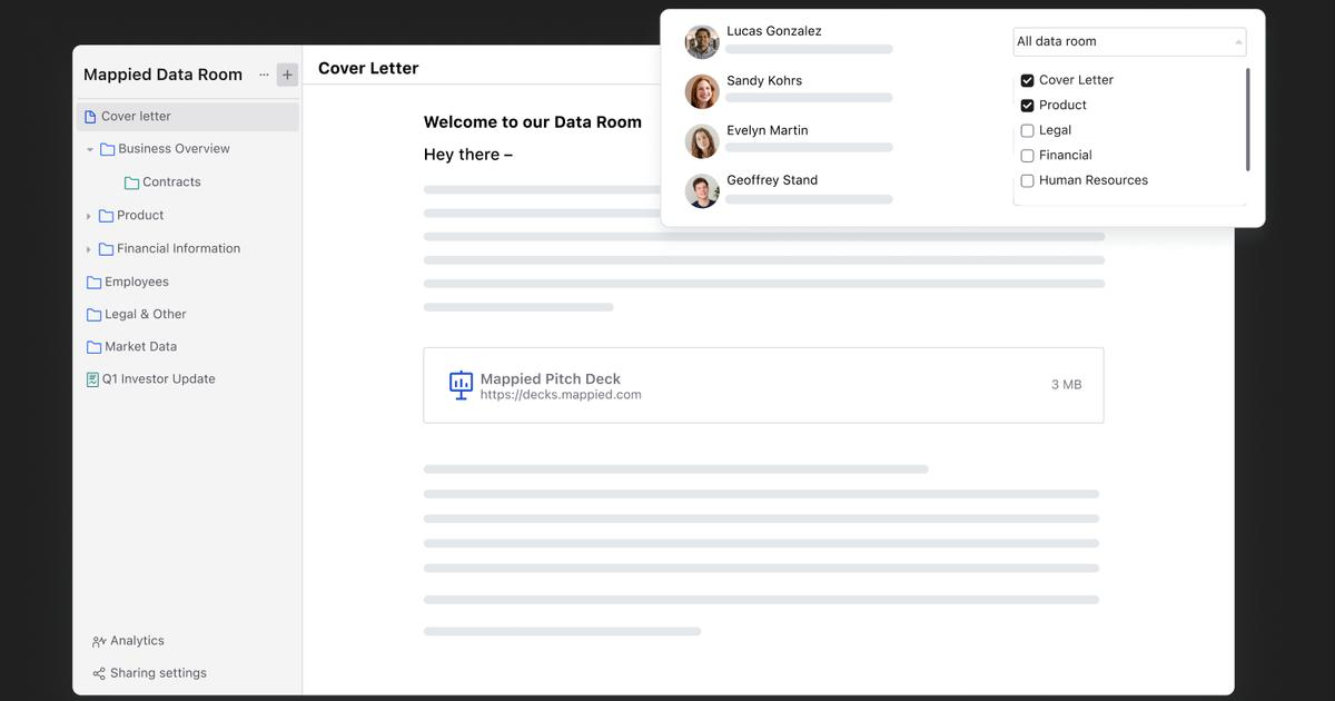 Manage Every Part of Your Fundraising Funnel with Visible Data Rooms