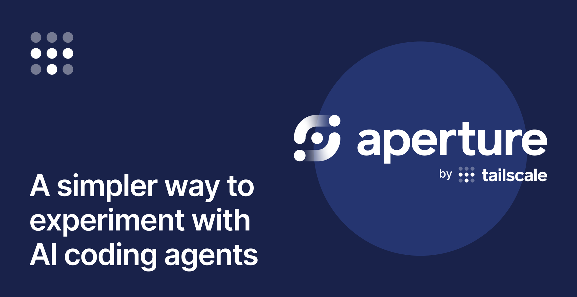 Introducing: Aperture CLI