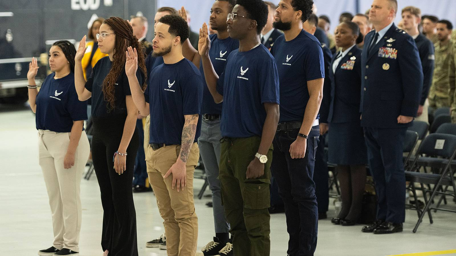 Air Force and Space Force Hit Recruiting Goals 3 Months Early, Following Other Service Branches