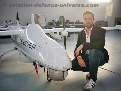 Drone-based Intelligence-as-a-Service company TEKEVER raises 20M Eur