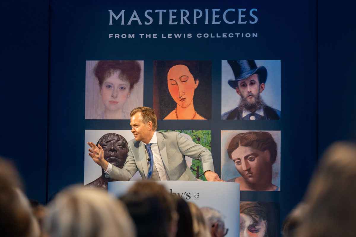 $63.5 M. Modigliani Nude from Joe Lewis Collection Leads Sotheby’s London Double-Header Auction Totaling $520.7 M.