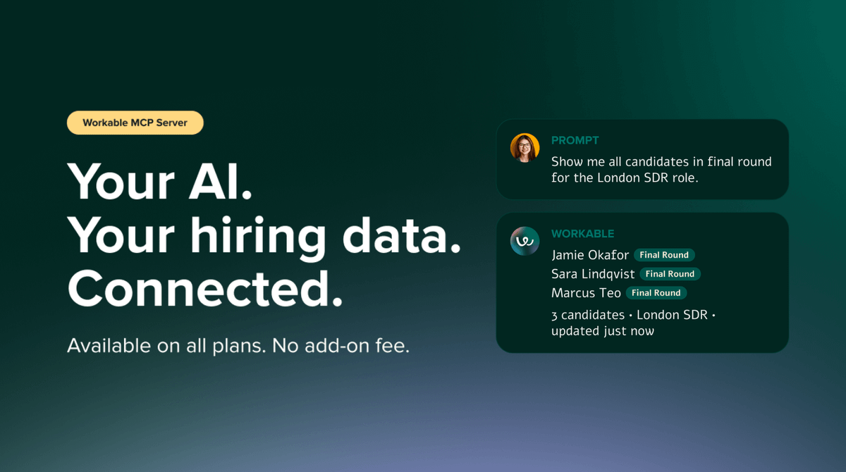 Your AI assistant can now manage your hiring pipeline