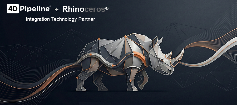 4D Pipeline Joins McNeel Rhino Integration Technology Partner Program