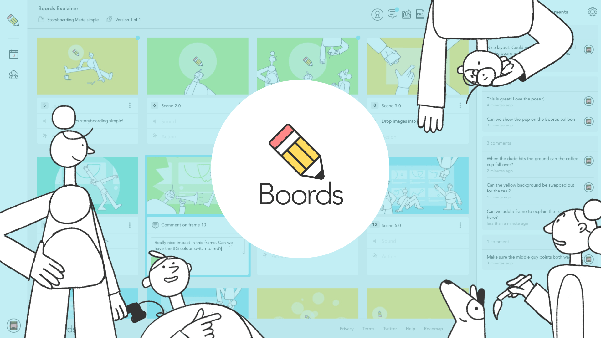 Boords and the noble quest of making storyboarding better