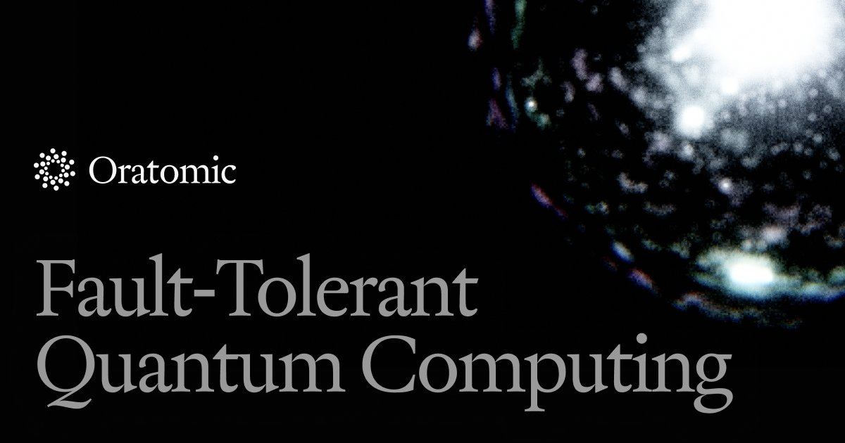 Oratomic Secures $300M Series A to Build Fault-Tolerant Quantum Computers via Reconfigurable Neutral-Atom Arrays