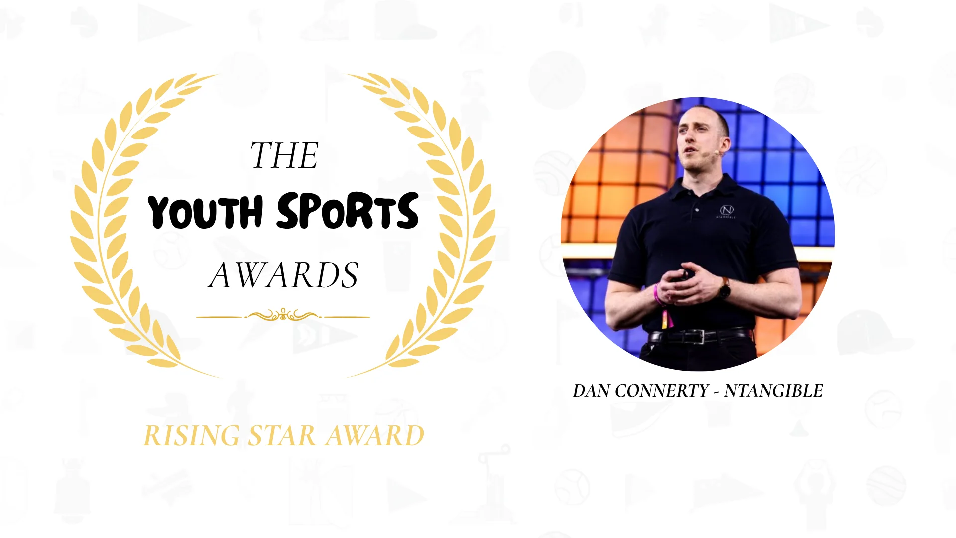 Dan Connerty Wins Youth Sports Award for Rising Star