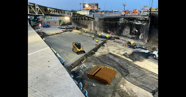 Foamed Glass Aggregates Supplier Aero Aggregates Celebrates Reopening of I-95 Corridor