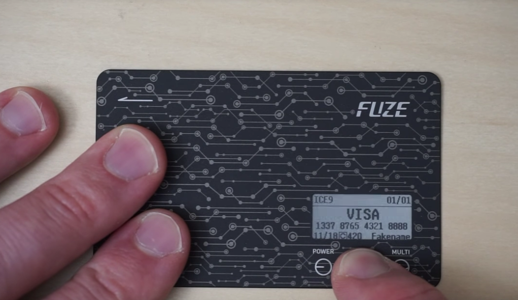 Fuze -- This $2.5 Million Secure Bluetooth Credit Card Might Be Leaking Bank Data