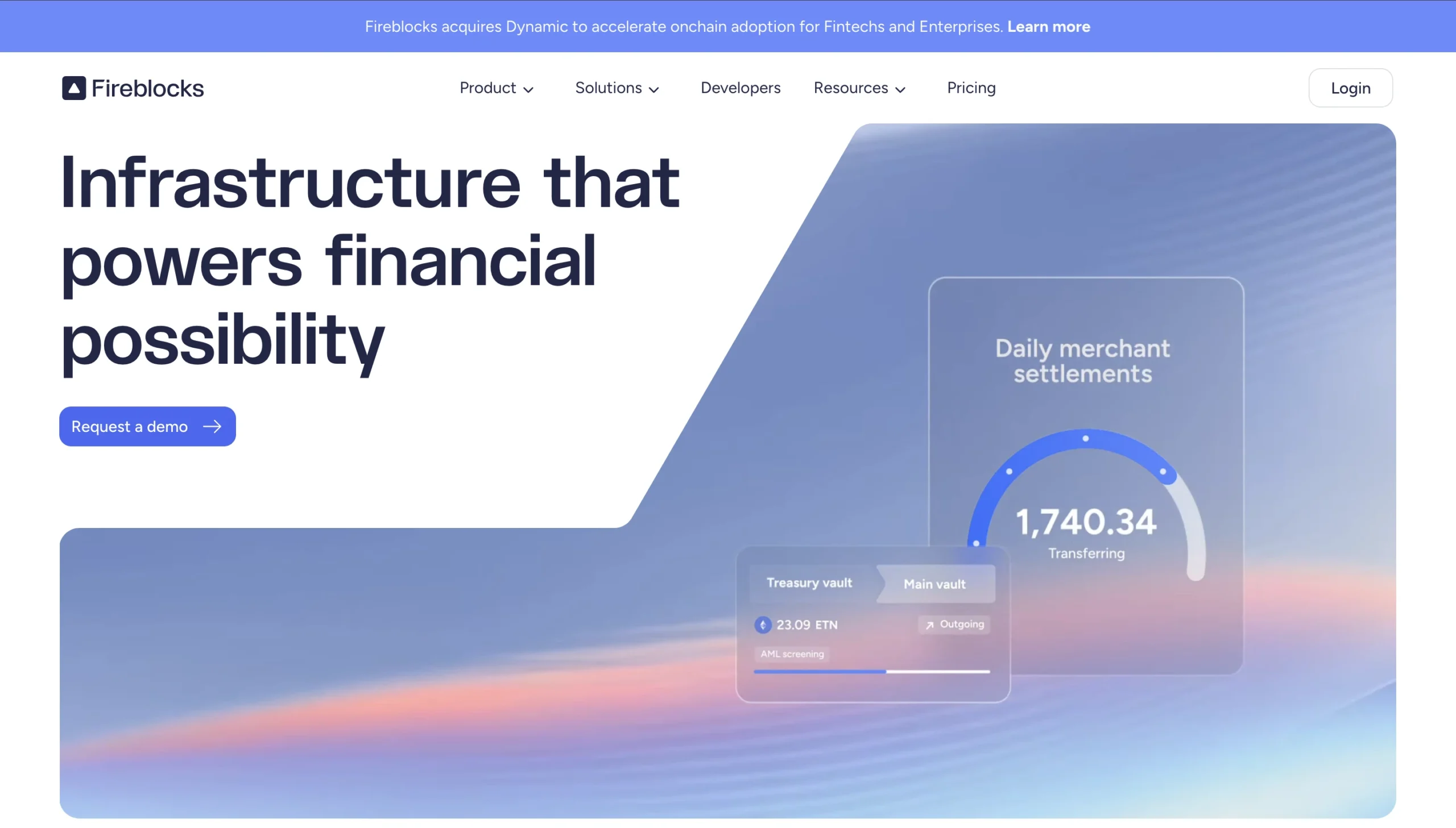 Fireblocks Embedded Wallets enterprise web3 solution