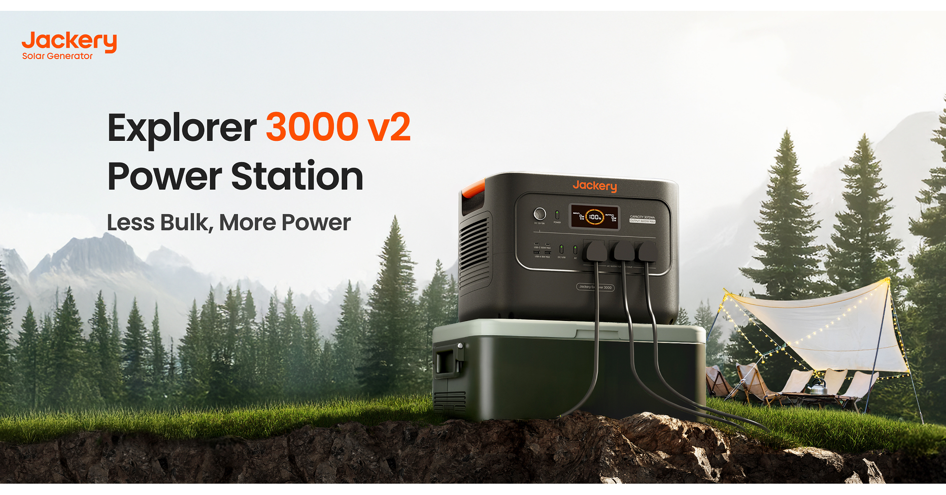 Powerful, Compact, Smart: Jackery Launches the Lightest 3kWh Explorer 3000 v2