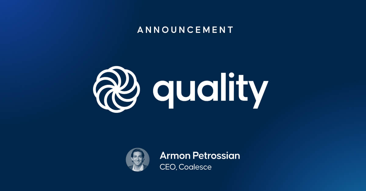 Coalesce Acquires SYNQ to Bring Native Data Quality into the Data Operating Layer