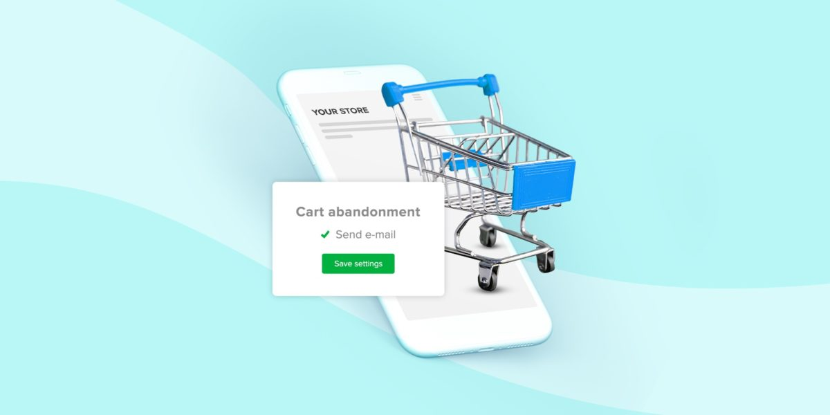 Recover lost sales with Sellfy's cart abandonment tool