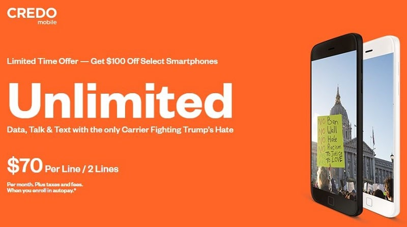 Credo Mobile launches unlimited data plan as all-you-can-eat offering