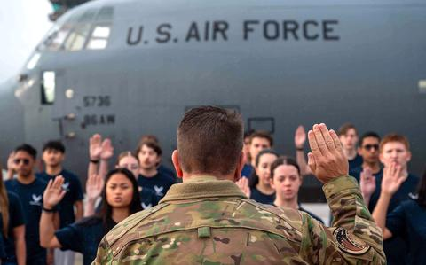 Air Force recruiting bounces back with broadened path to enlistment paying off