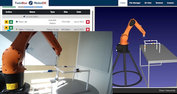 RoboDK TwinBox Takes Robot Programming to Industrial PCs and Devices