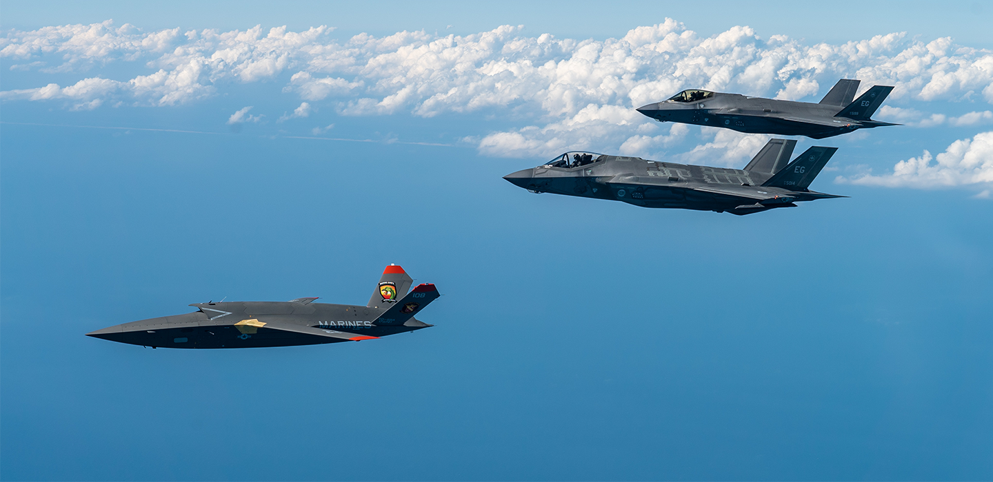 USMC Valkyrie Demonstrates Beyond-Line-Of-Sight C2 in Flight at Test Range