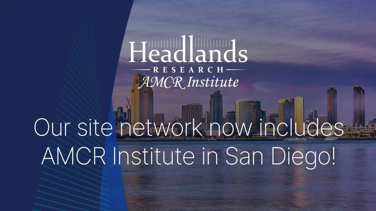Headlands Research Acquires AMCR Institute, Adding Medical Device Expertise to the Clinical Research Site Network
