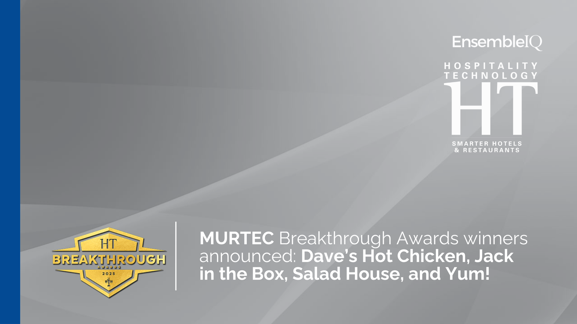 Announced: 2025 MURTEC Breakthrough Award Winners