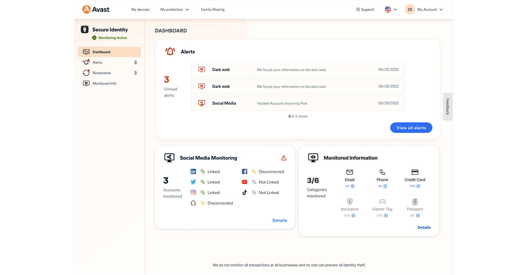 Avast Expands Identity Protection Solution to Help Tackle Rise in Scam and Identity Theft