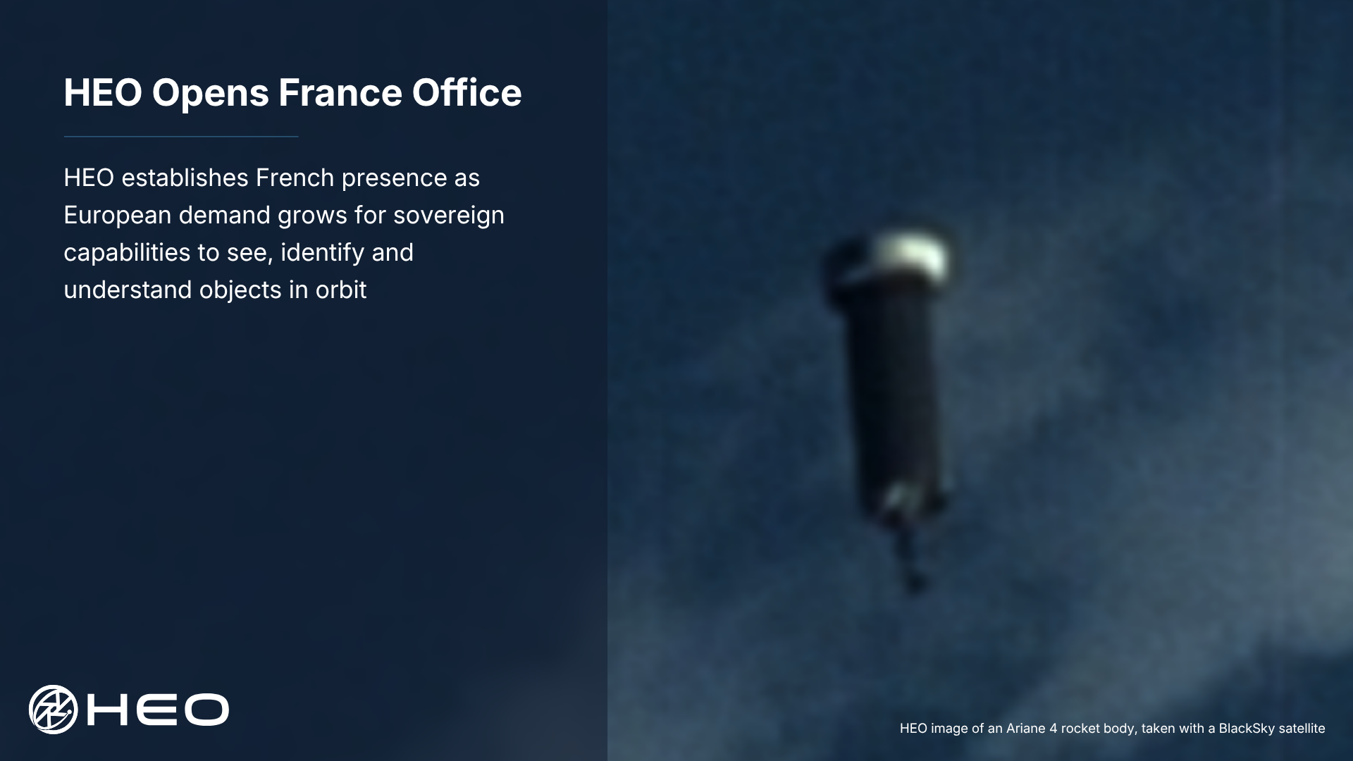 HEO Opens France Office to Expand Access to Space-Based Intelligence Across Europe