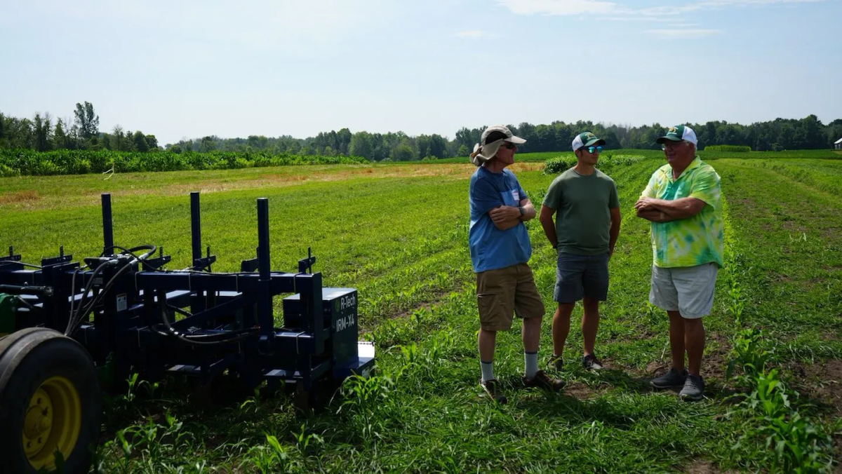 Six Robotic Weeders Are Coming To Vermont