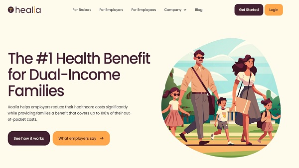 Healia Raises $18 Million to Help Employers Reduce Healthcare Costs for Dual-Income Families