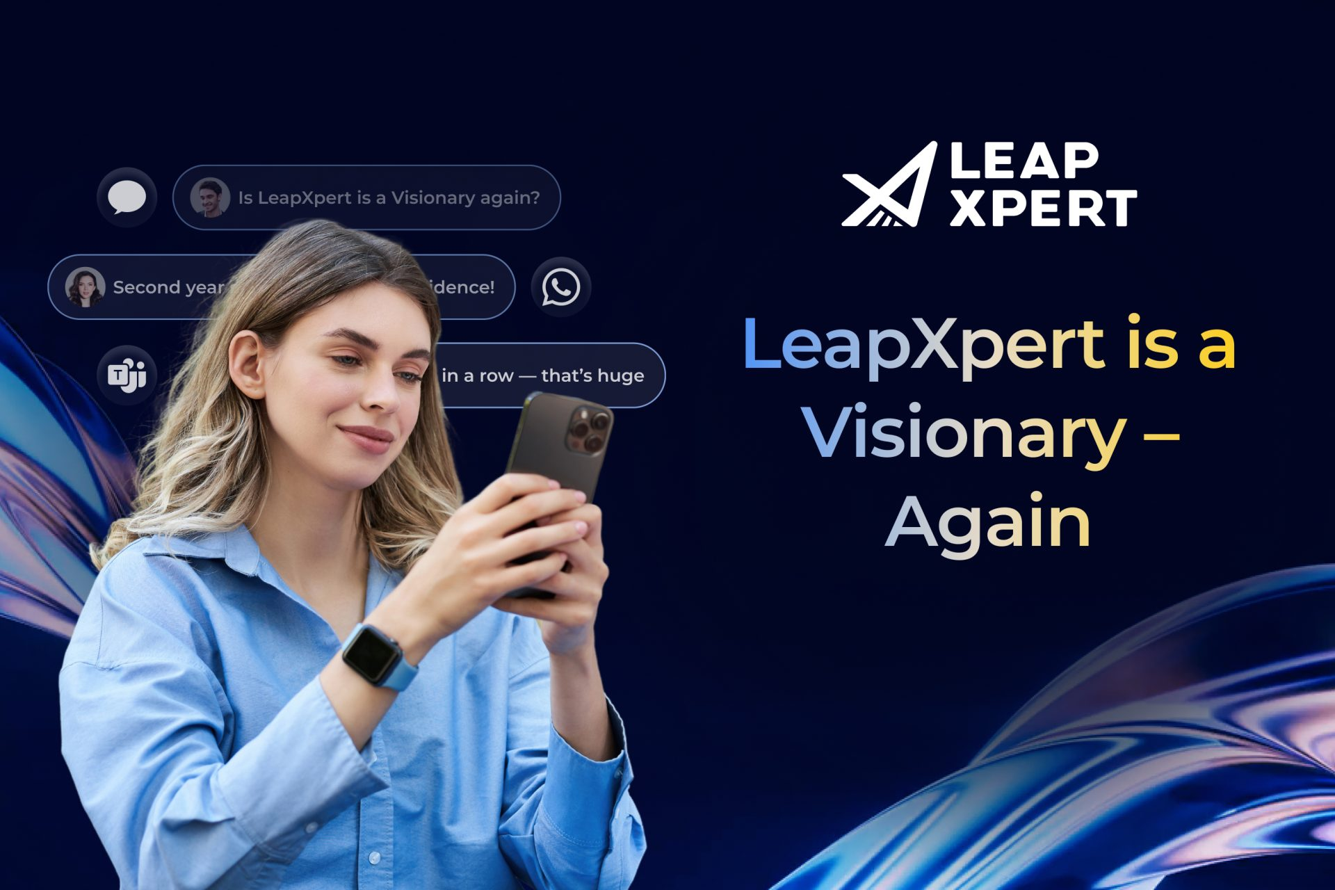 LeapXpert Named a Visionary by Gartner in Magic Quadrant for Digital Communications Governance and Archiving
