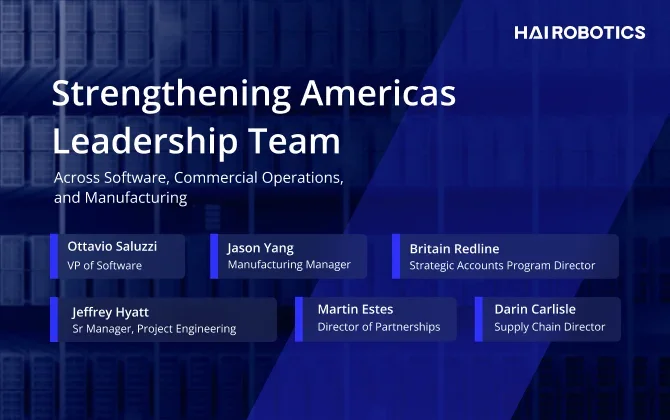 Hai Robotics adds six leaders in the Americas