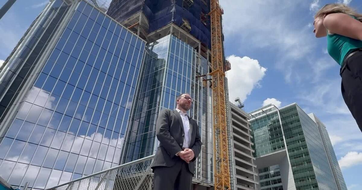 Mutual of Omaha's future skyscraper climbing higher, on track to open in 2026