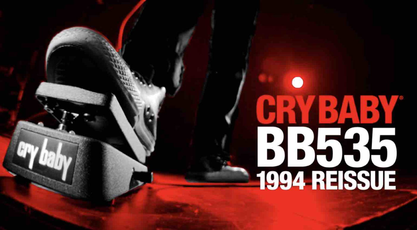 The Return of the "Throaty Growl": Dunlop Unveils the Cry Baby BB535 Wah Reissue