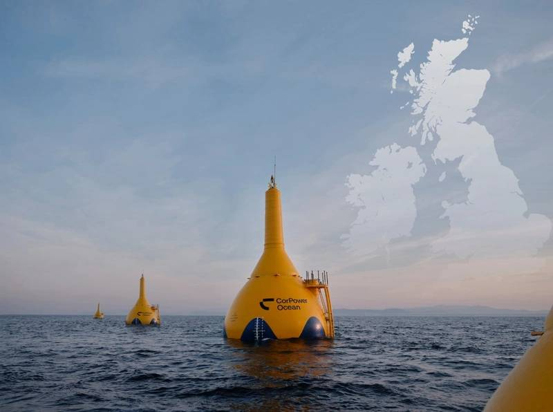 CorPower Ocean Takes Charge of $35M Wave Energy Project off UK