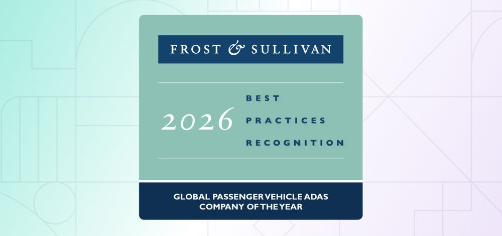 Mobileye named Frost & Sullivan 2026 company of the year in global passenger vehicle ADAS industry