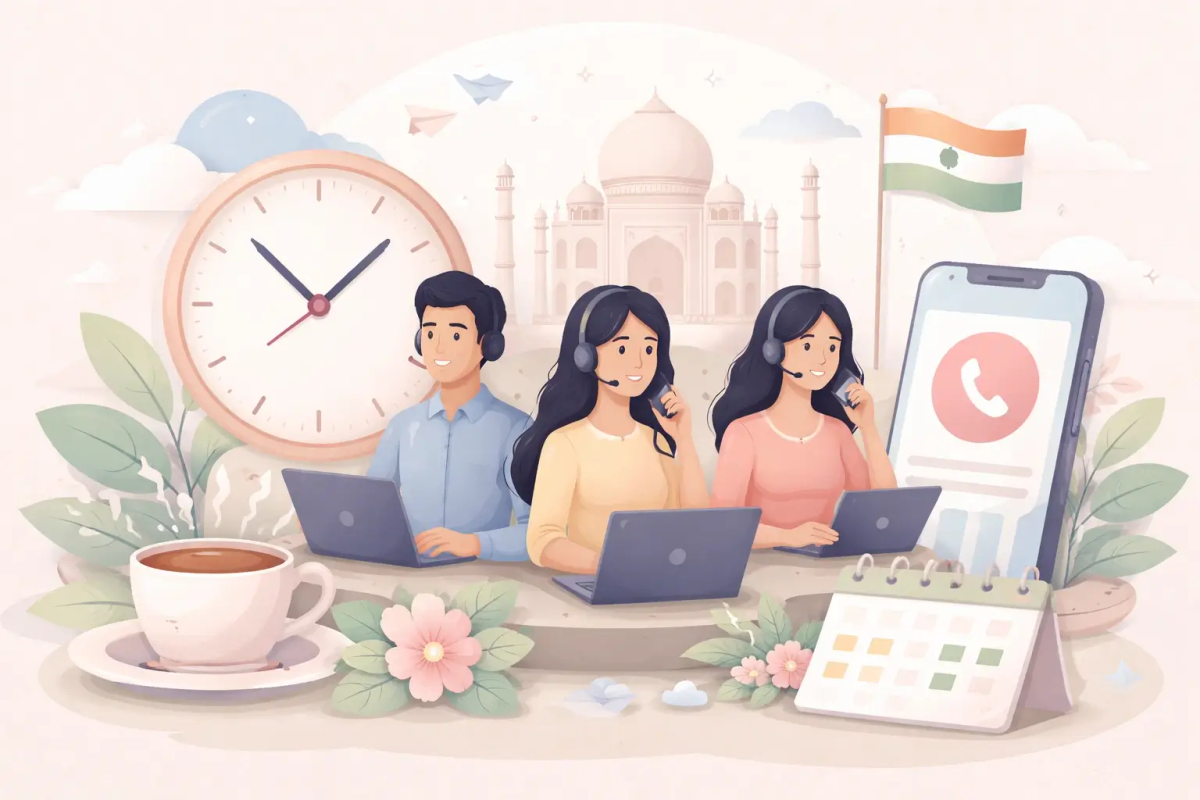 When Is the Best Time to Call Customers in India?